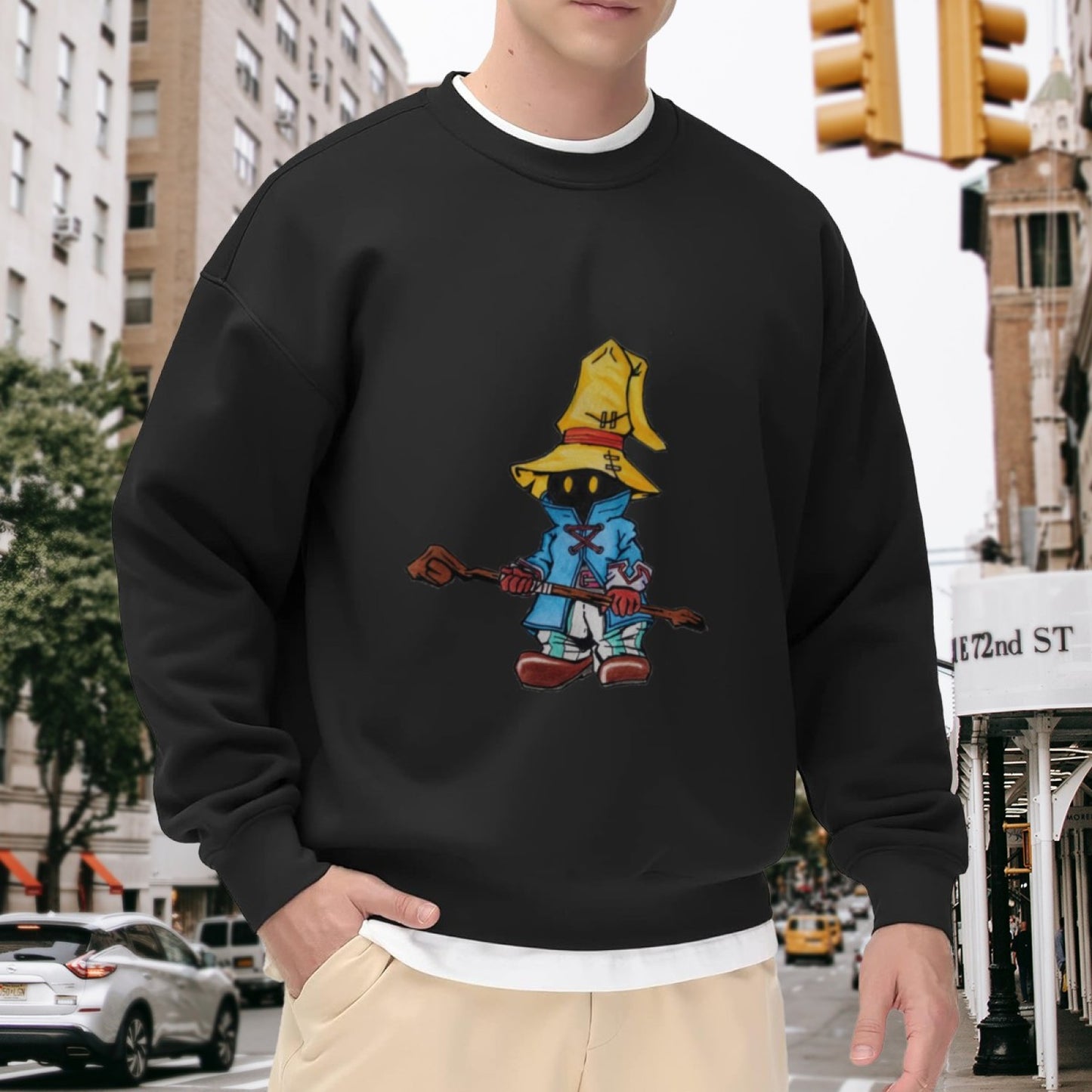 Mystical Shadow Wizard Character Sweatshirt