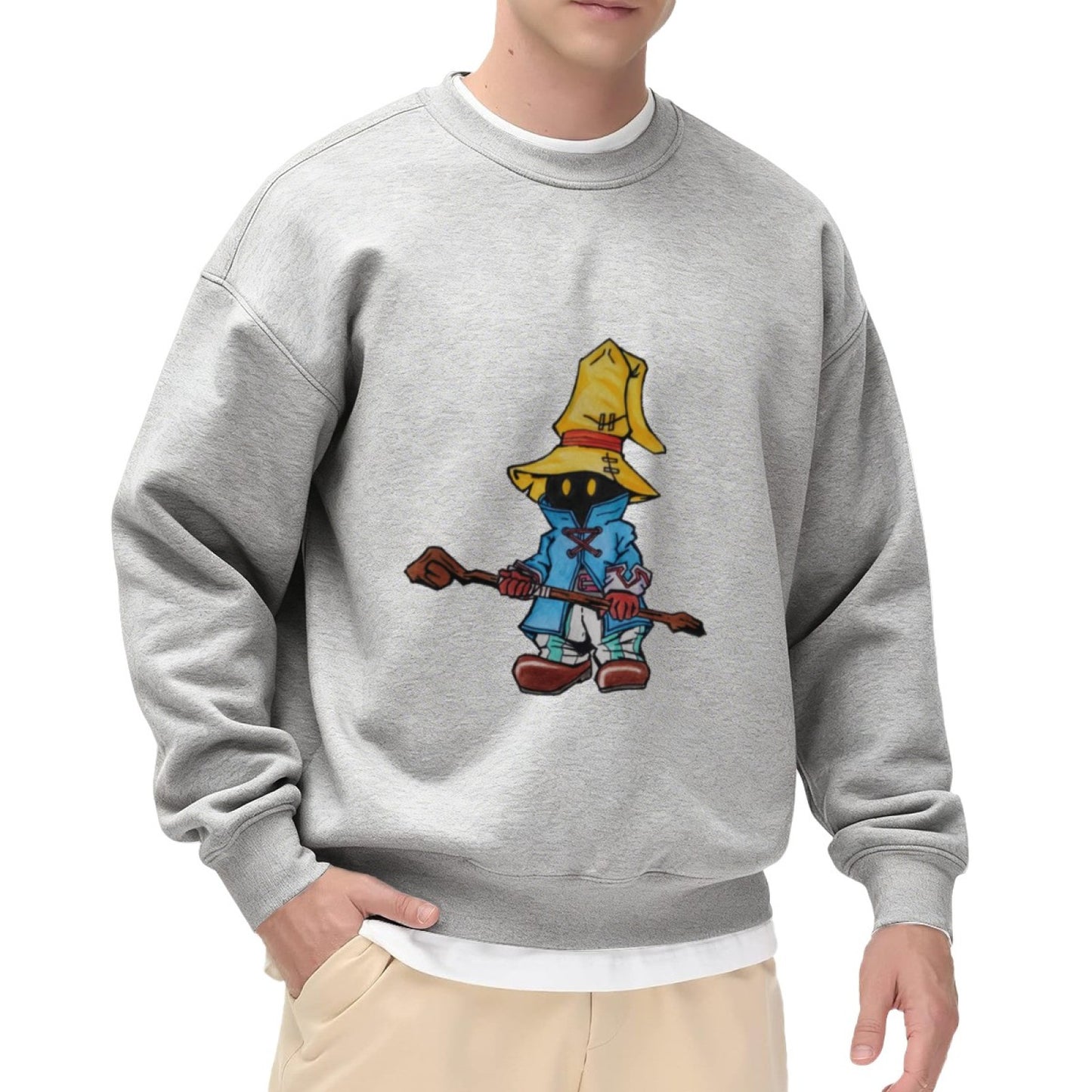 Mystical Shadow Wizard Character Sweatshirt