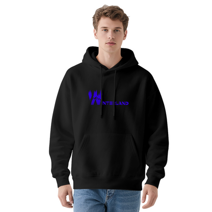 Wonderland Forest Tree Graphic White Hoodie