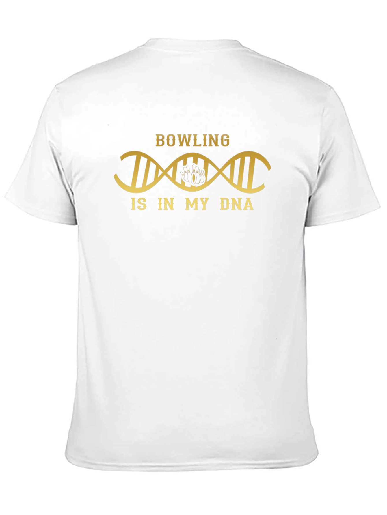 Bowling Is In My DNA T-Shirt Black