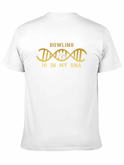 Bowling Is In My DNA T-Shirt Black