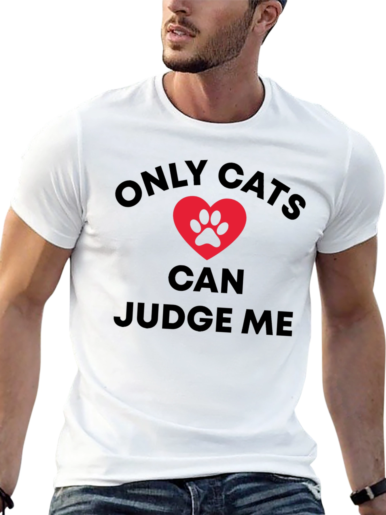 Only Cats Can Judge Me Graphic Tee
