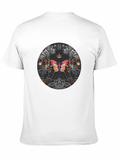 Butterfly Crown Black T-Shirt