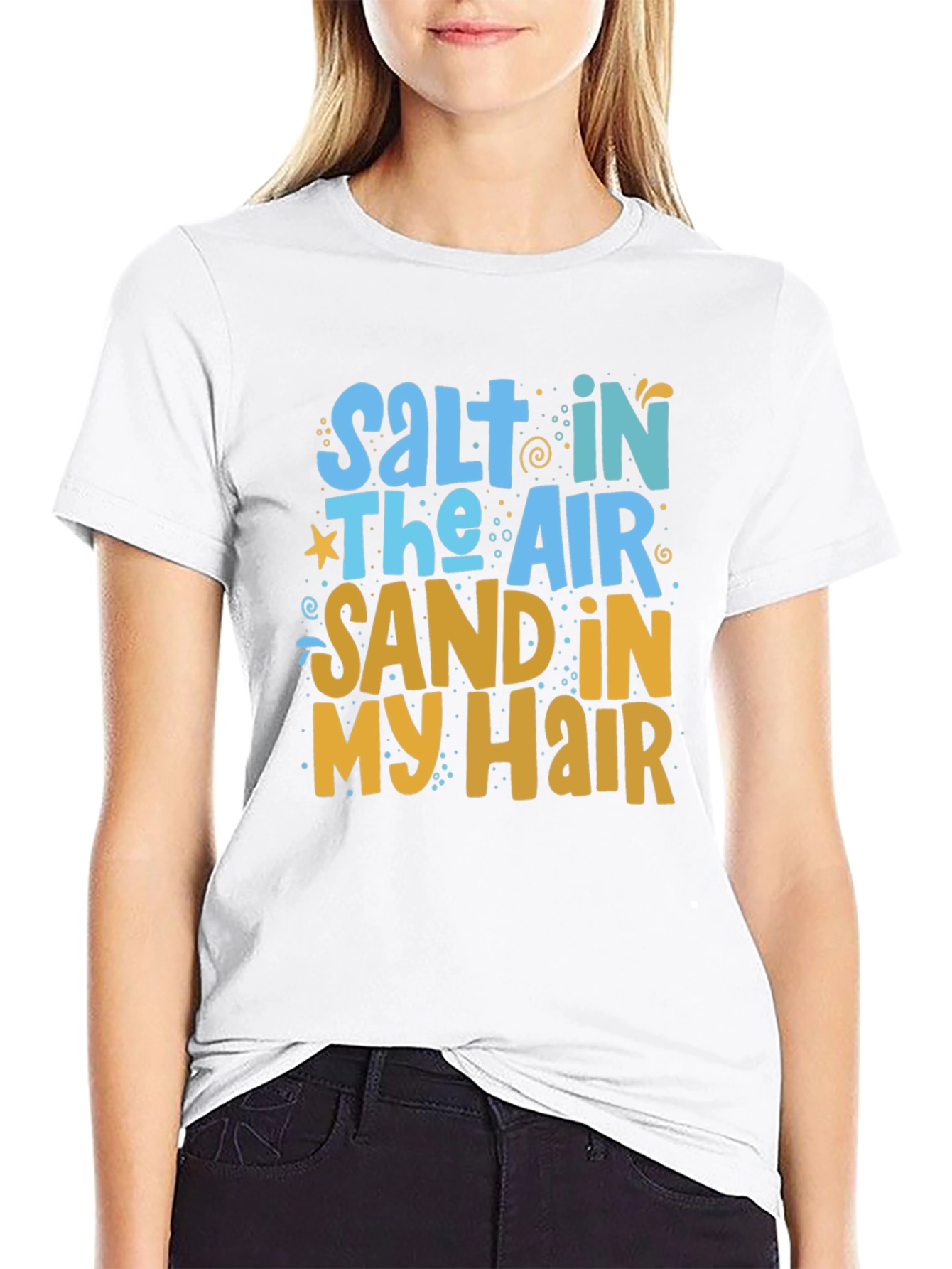 Salt in the Air T-Shirt - Beach Vibes