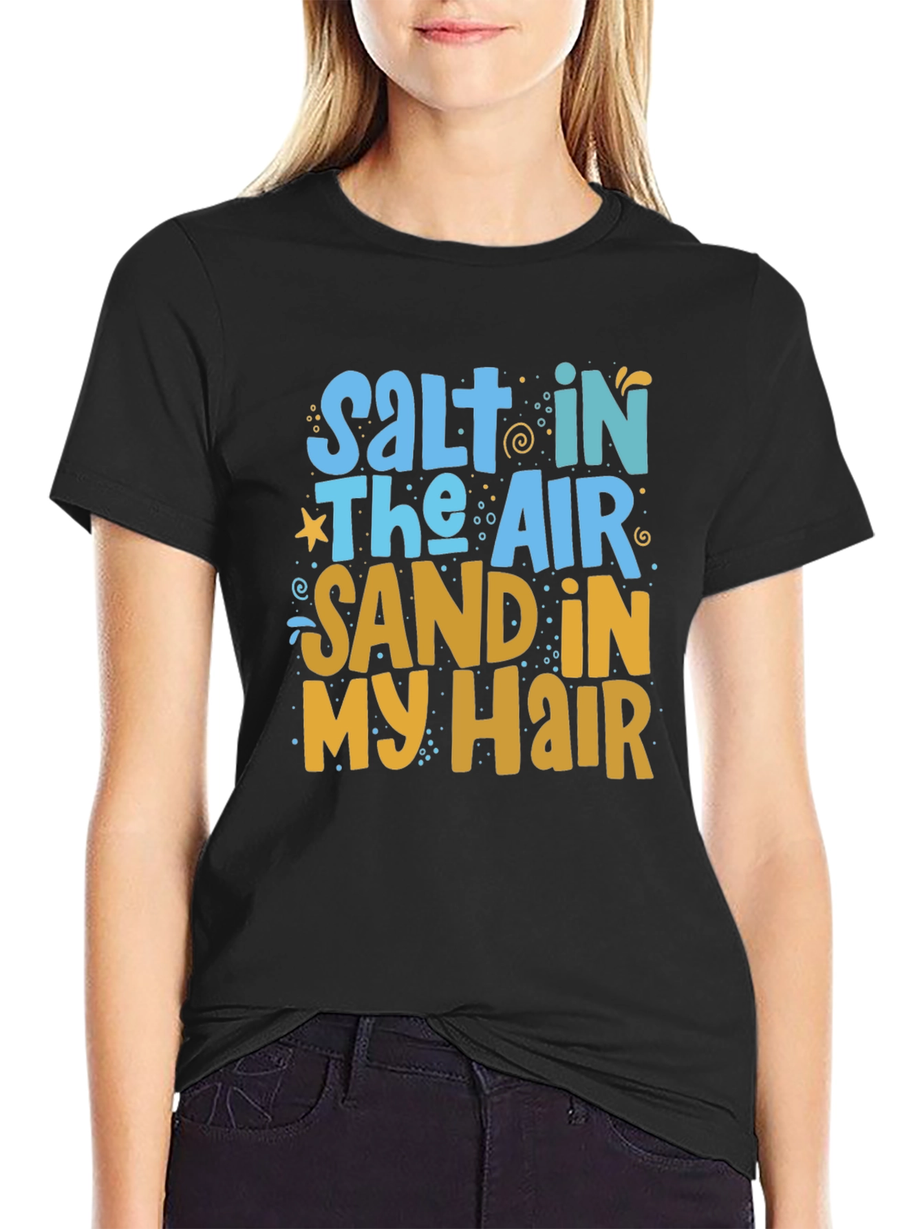 Salt in the Air T-Shirt - Beach Vibes