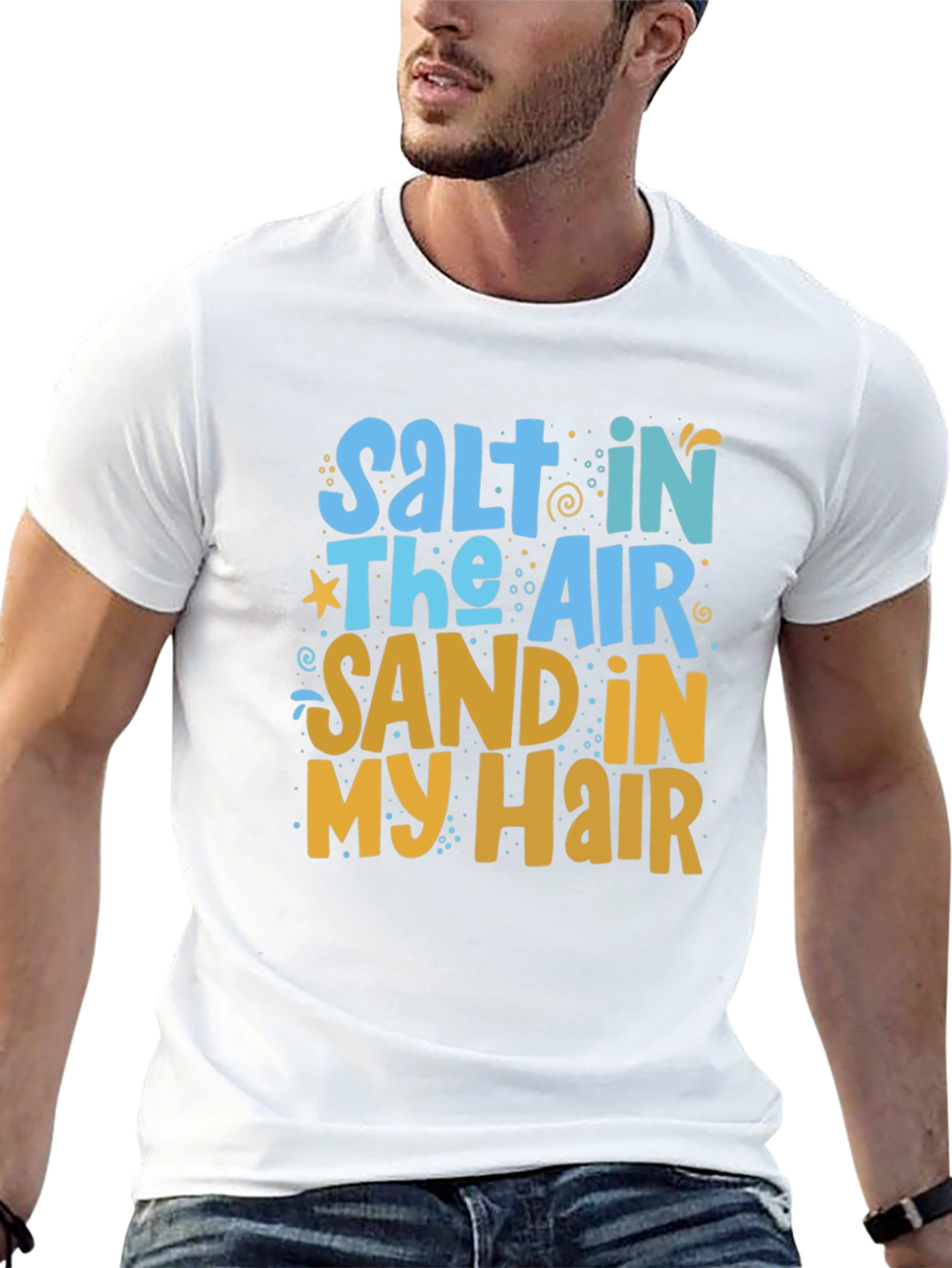 Salt in the Air T-Shirt - Beach Vibes