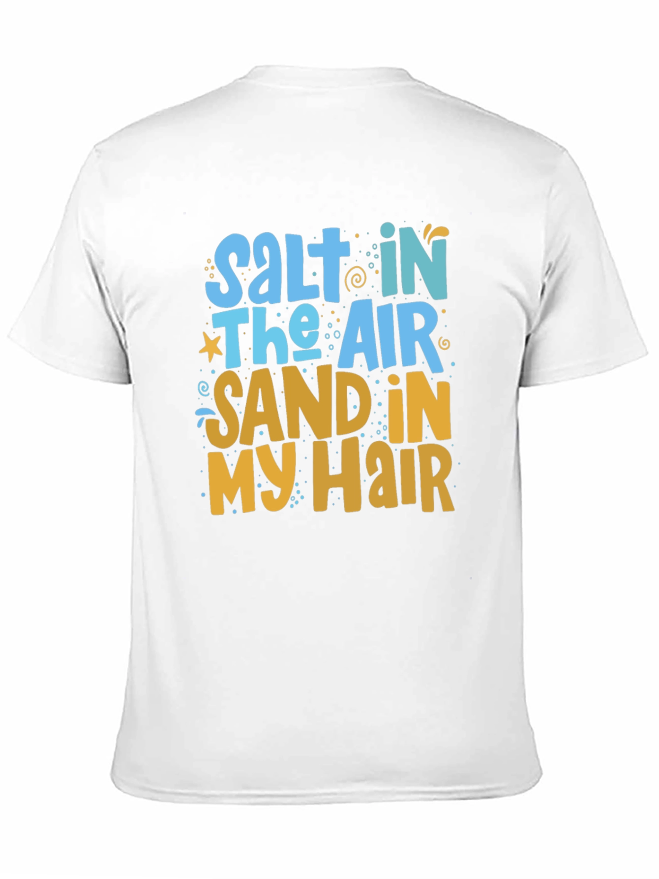 Salt in the Air T-Shirt - Beach Vibes
