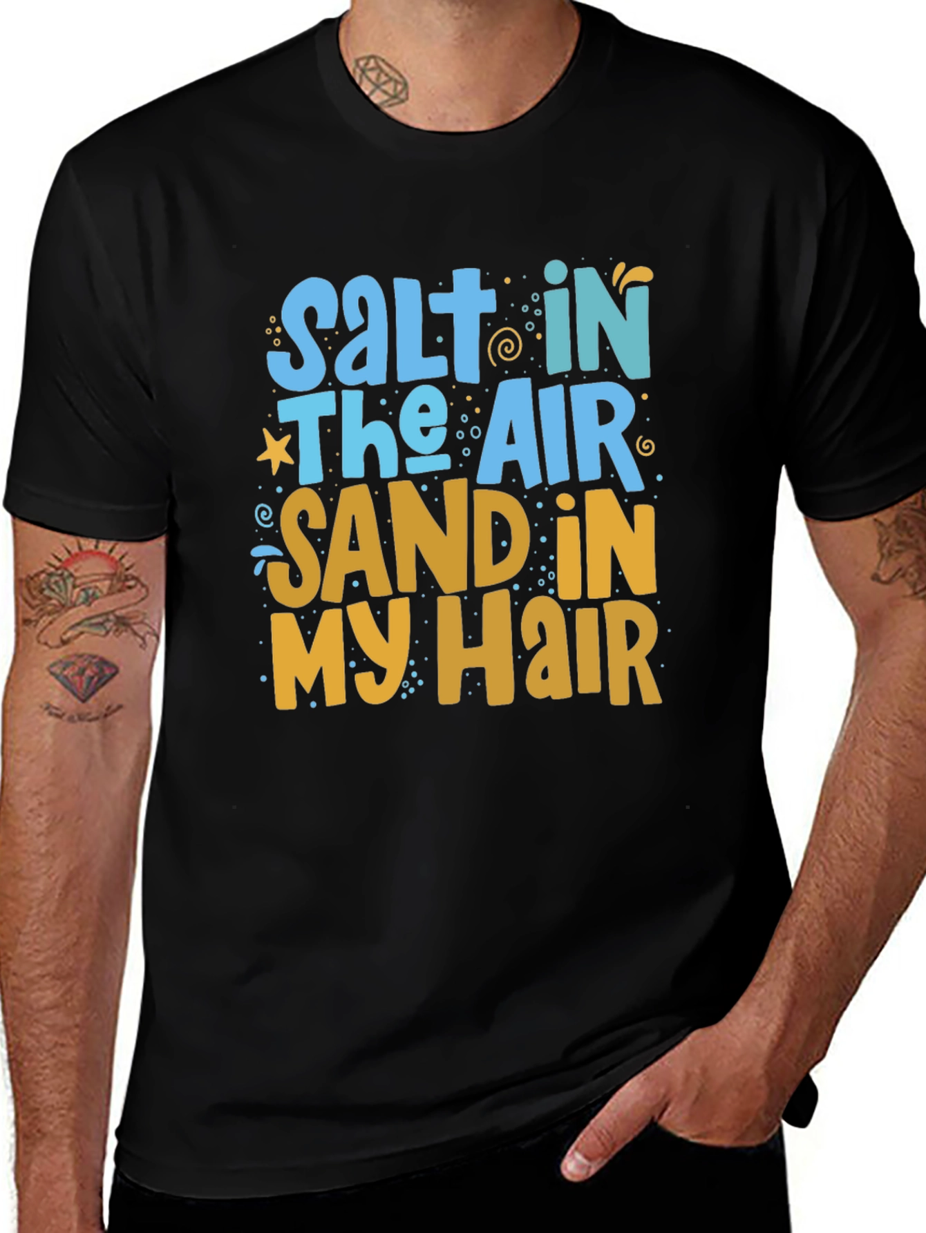 Salt in the Air T-Shirt - Beach Vibes