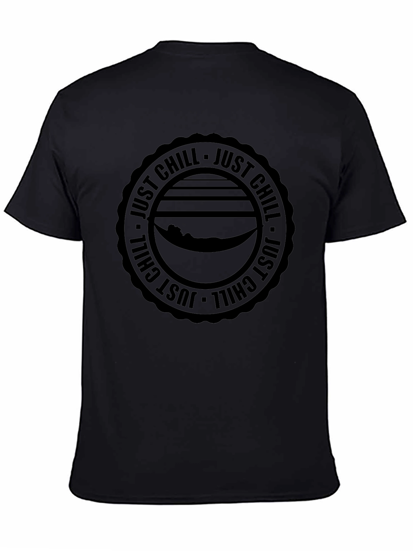 Just Chill Graphic Tee - Relaxation Vibes