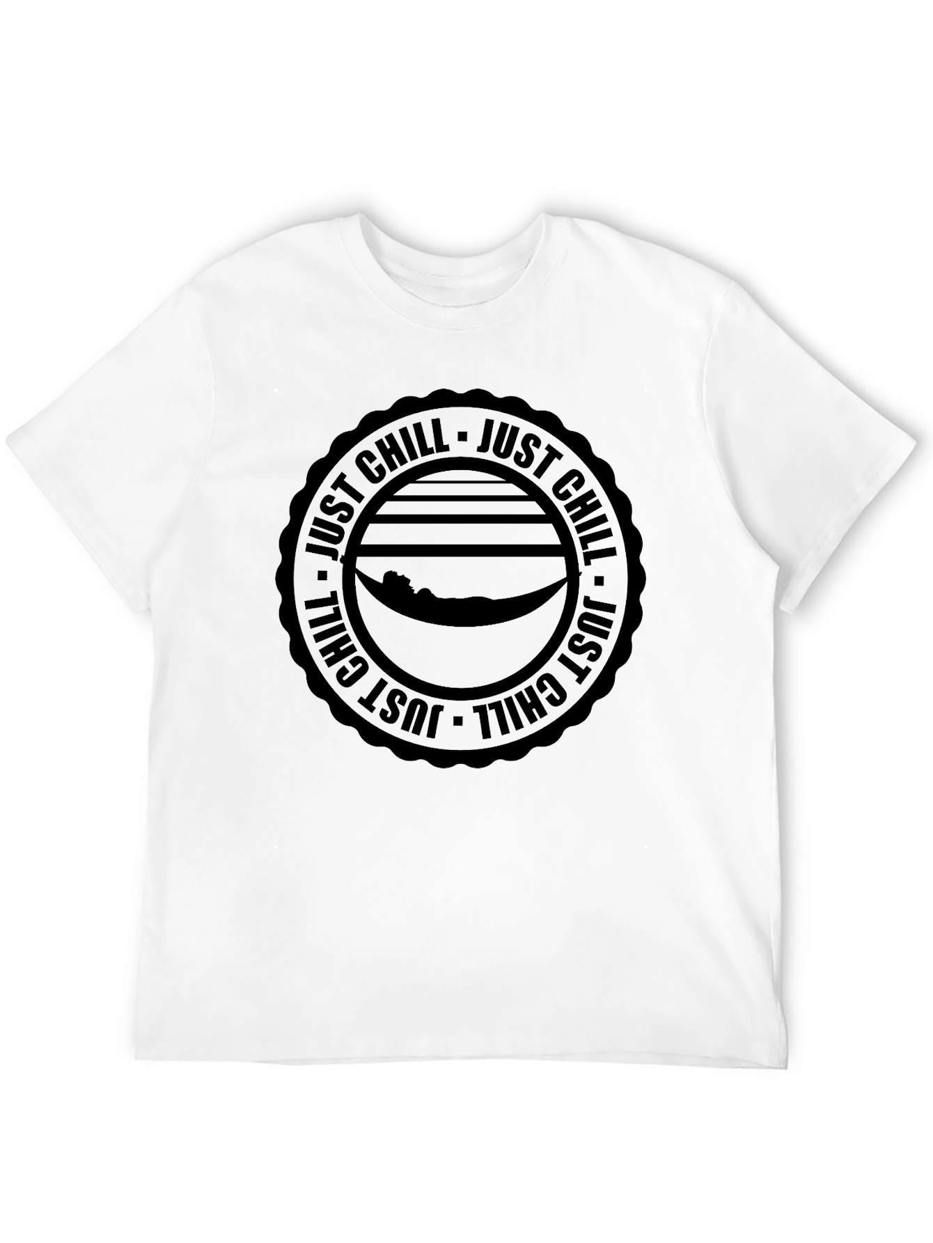 Just Chill Graphic Tee - Relaxation Vibes