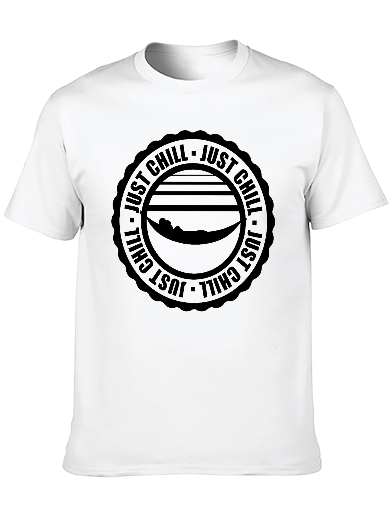 Just Chill Graphic Tee - Relaxation Vibes