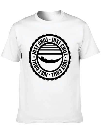 Just Chill Graphic Tee - Relaxation Vibes