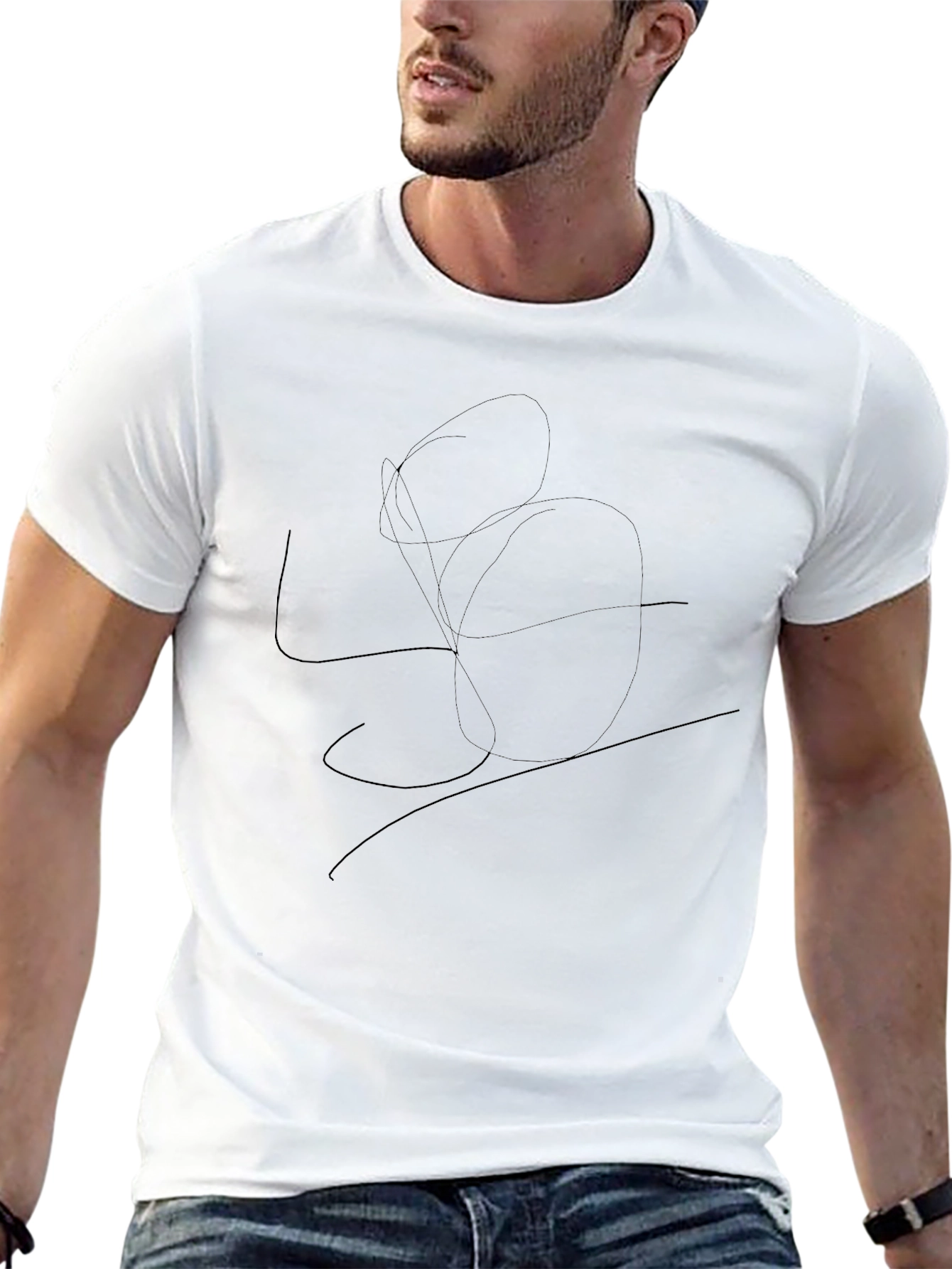 Black Modern Fit T-Shirt