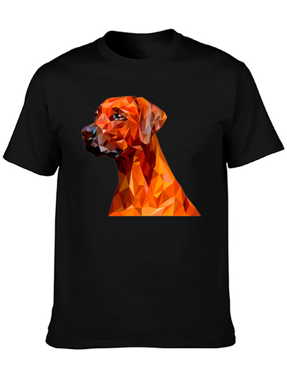 Geometric Dog Graphic Tee
