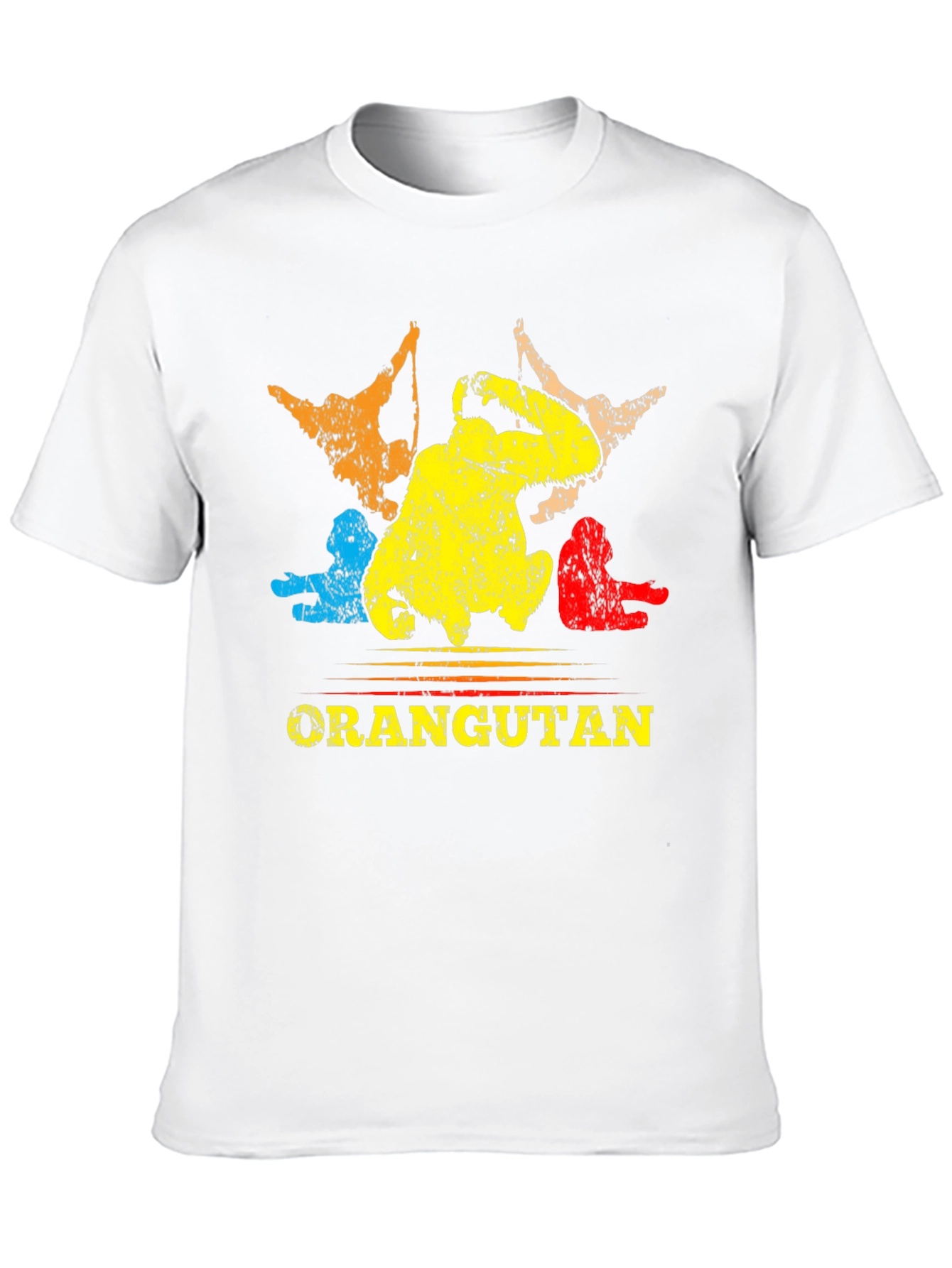 Orangutan Graphic Print T-Shirt