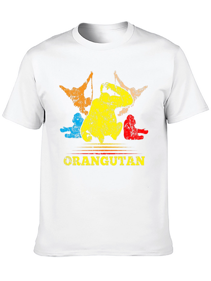 Orangutan Graphic Print T-Shirt