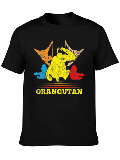 Orangutan Graphic Print T-Shirt