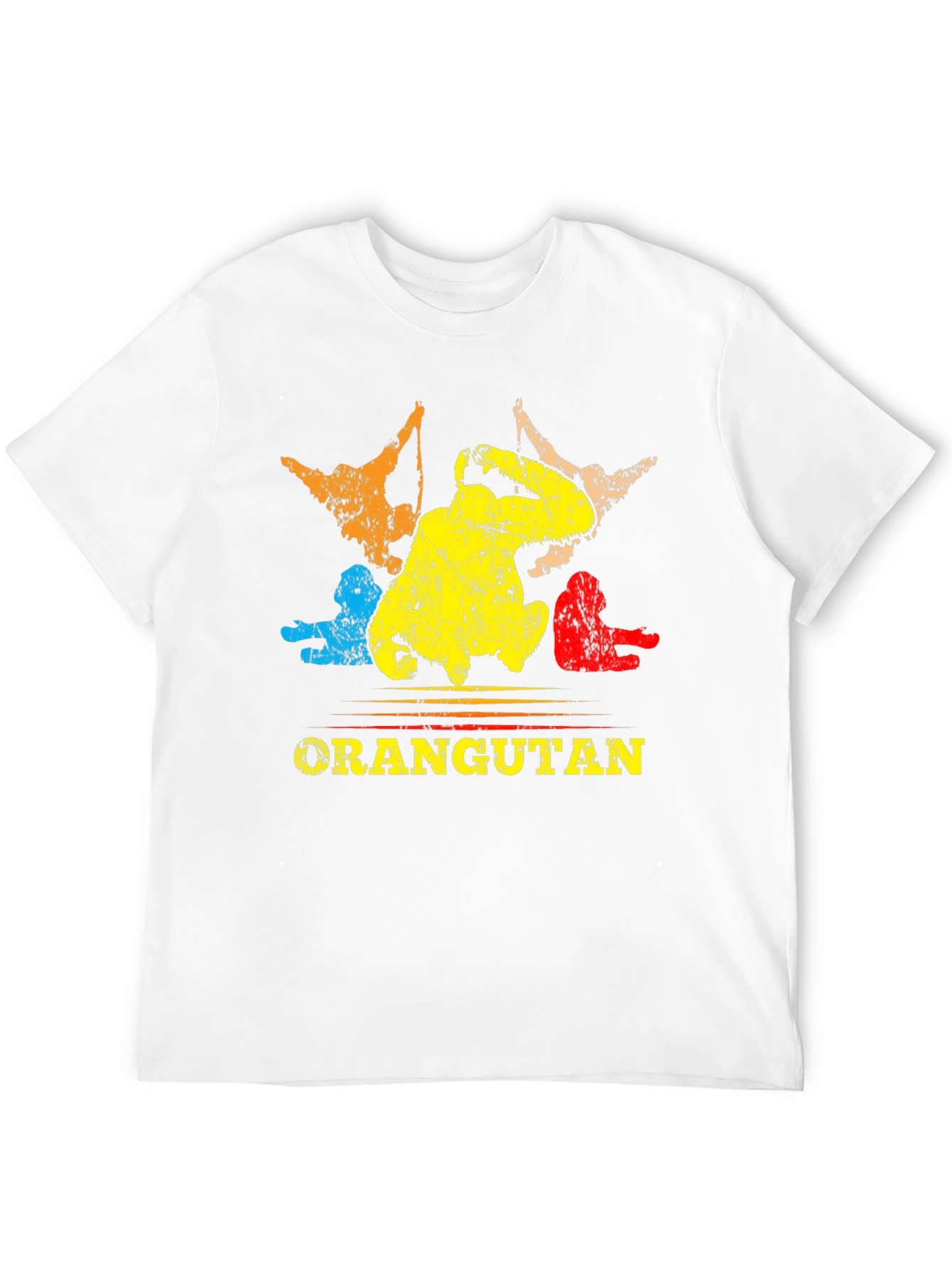 Orangutan Graphic Print T-Shirt