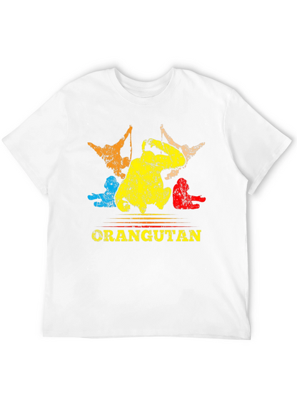 Orangutan Graphic Print T-Shirt