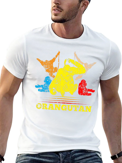 Orangutan Graphic Print T-Shirt