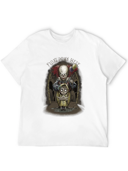 It Float Down Here Clown Graphic T-Shirt