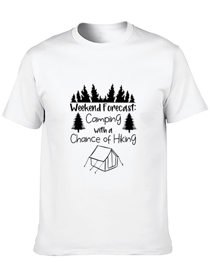 Weekend Camping & Hiking Graphic Tee