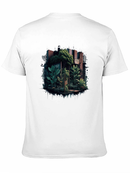 Nature-Inspired Graphic Tee - Urban Jungle