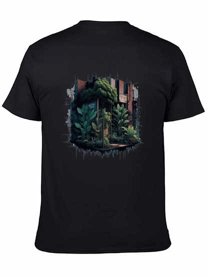 Nature-Inspired Graphic Tee - Urban Jungle