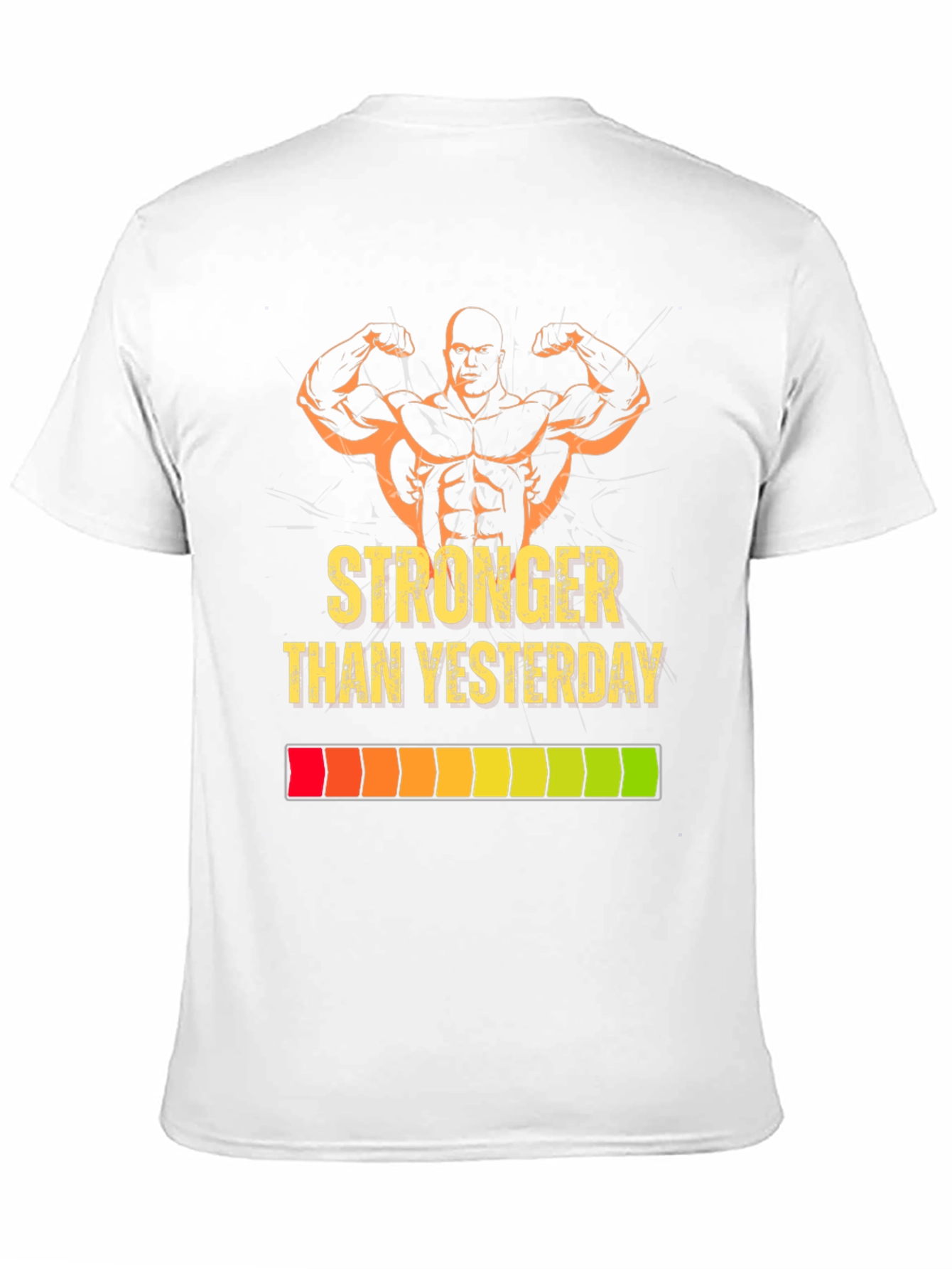 Stronger Than Yesterday Graphic Tee - Black