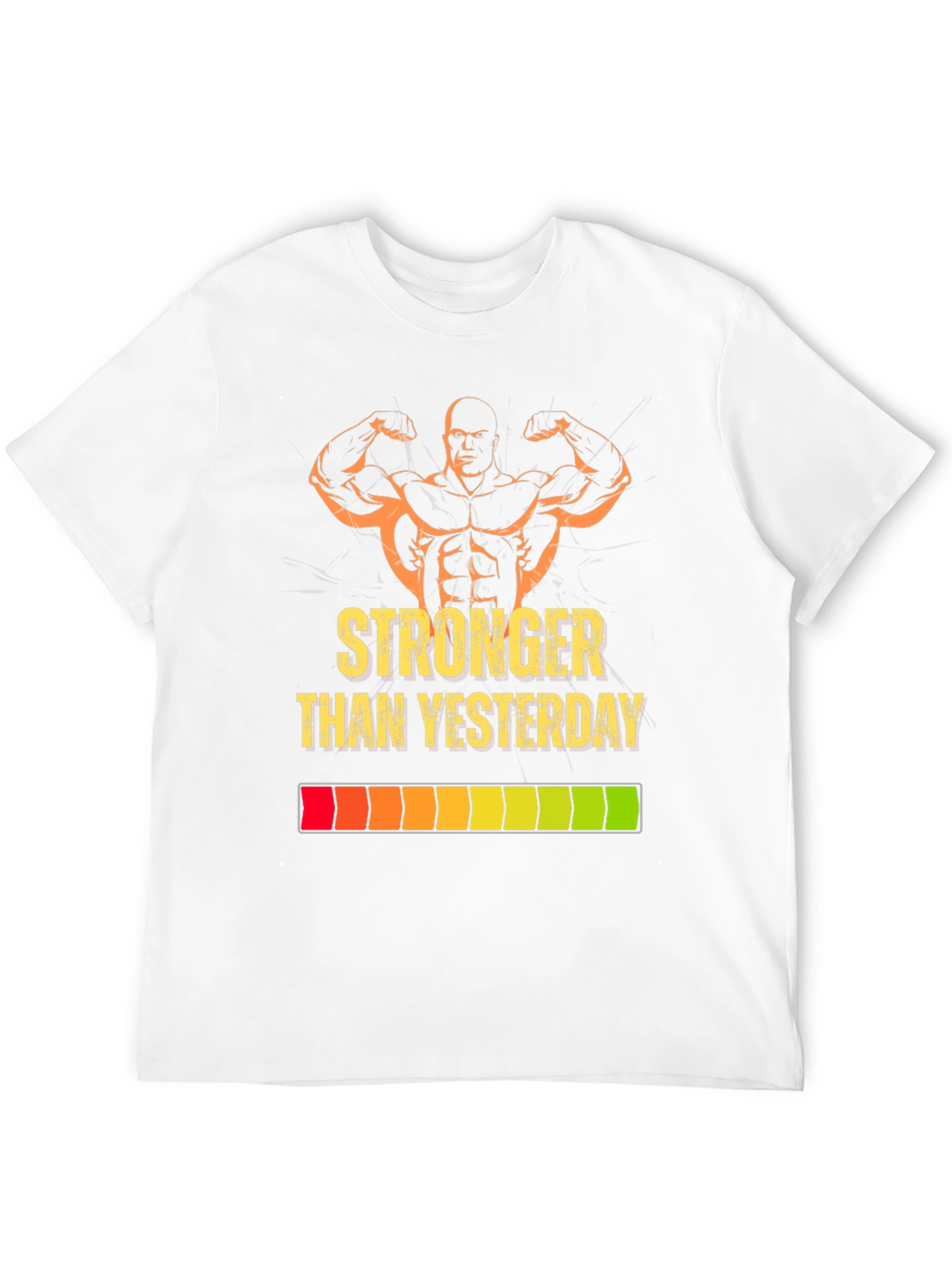 Stronger Than Yesterday Graphic Tee - Black