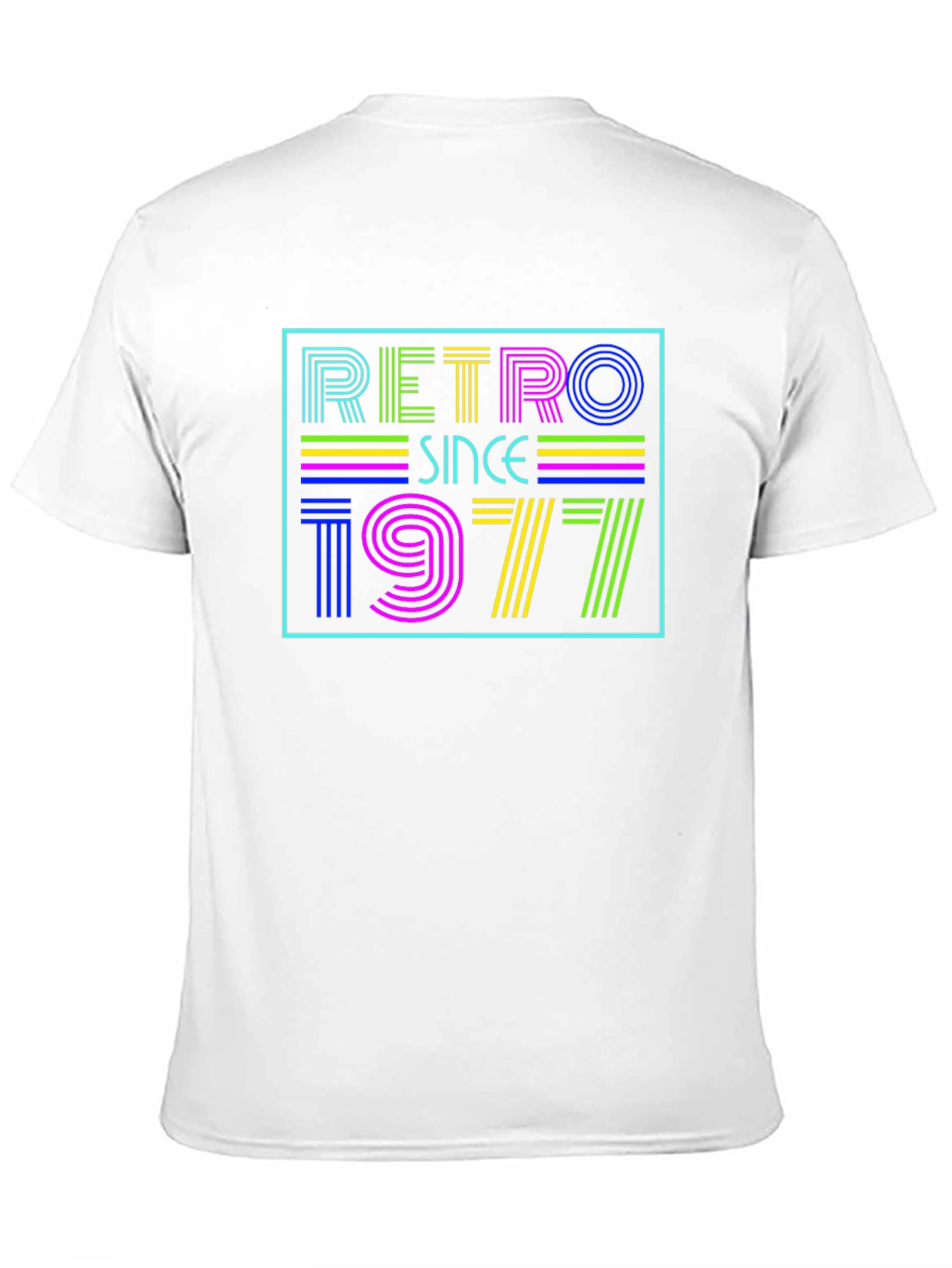 Retro Since 1977 Graphic Tee - Stylish Birthday Shirt