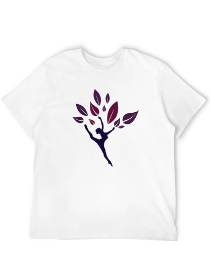 Dancer Tree Graphic Black T-Shirt