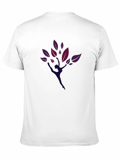 Dancer Tree Graphic Black T-Shirt