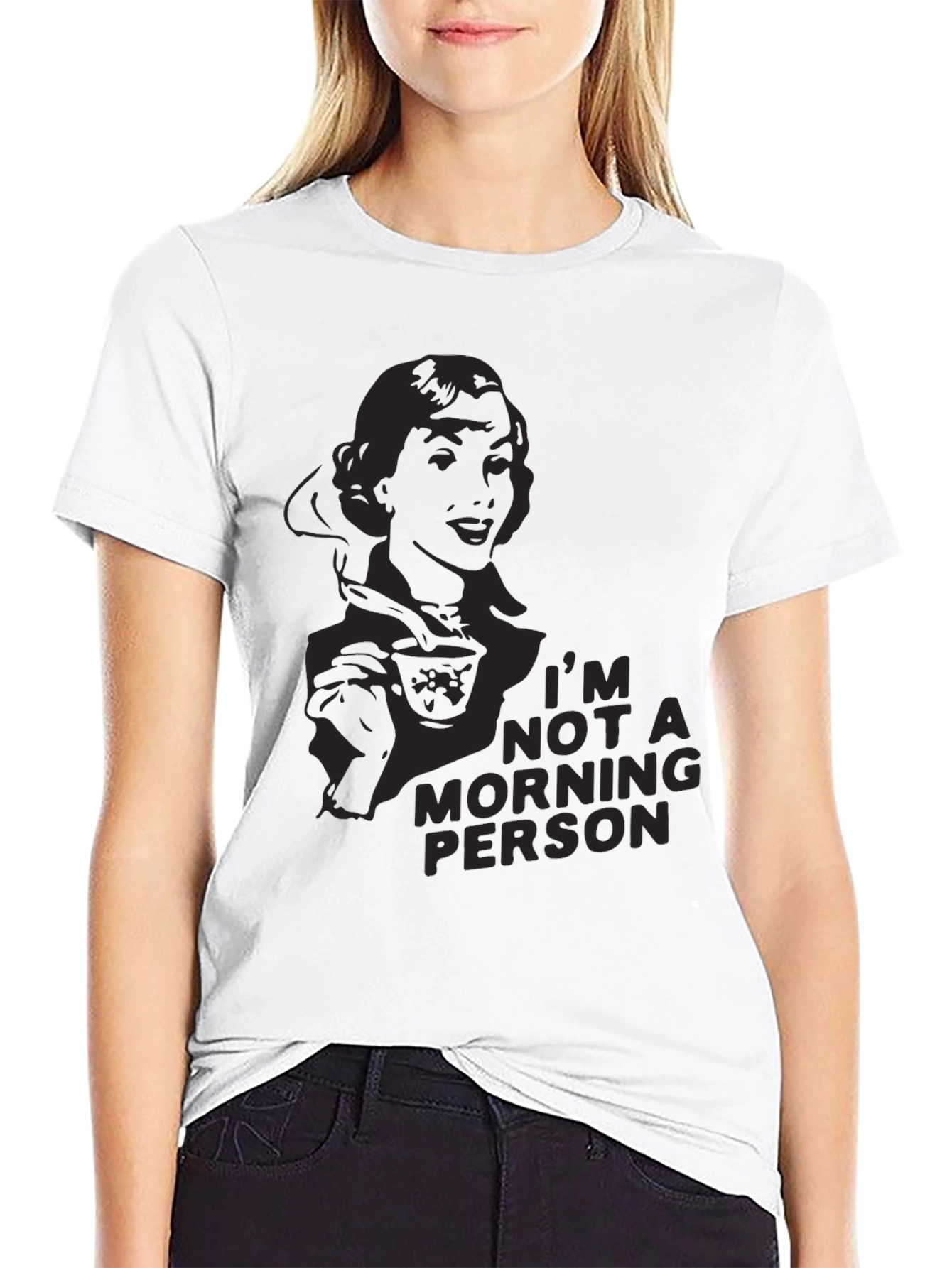 Im Not a Morning Person Graphic Tee