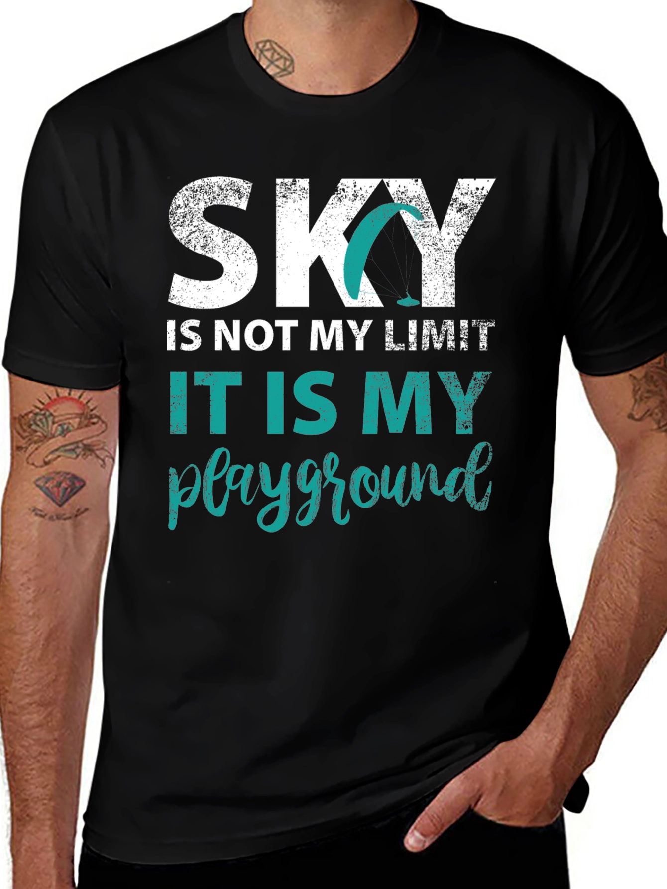 Sky is My Playground T-Shirt - Adventurer Tee