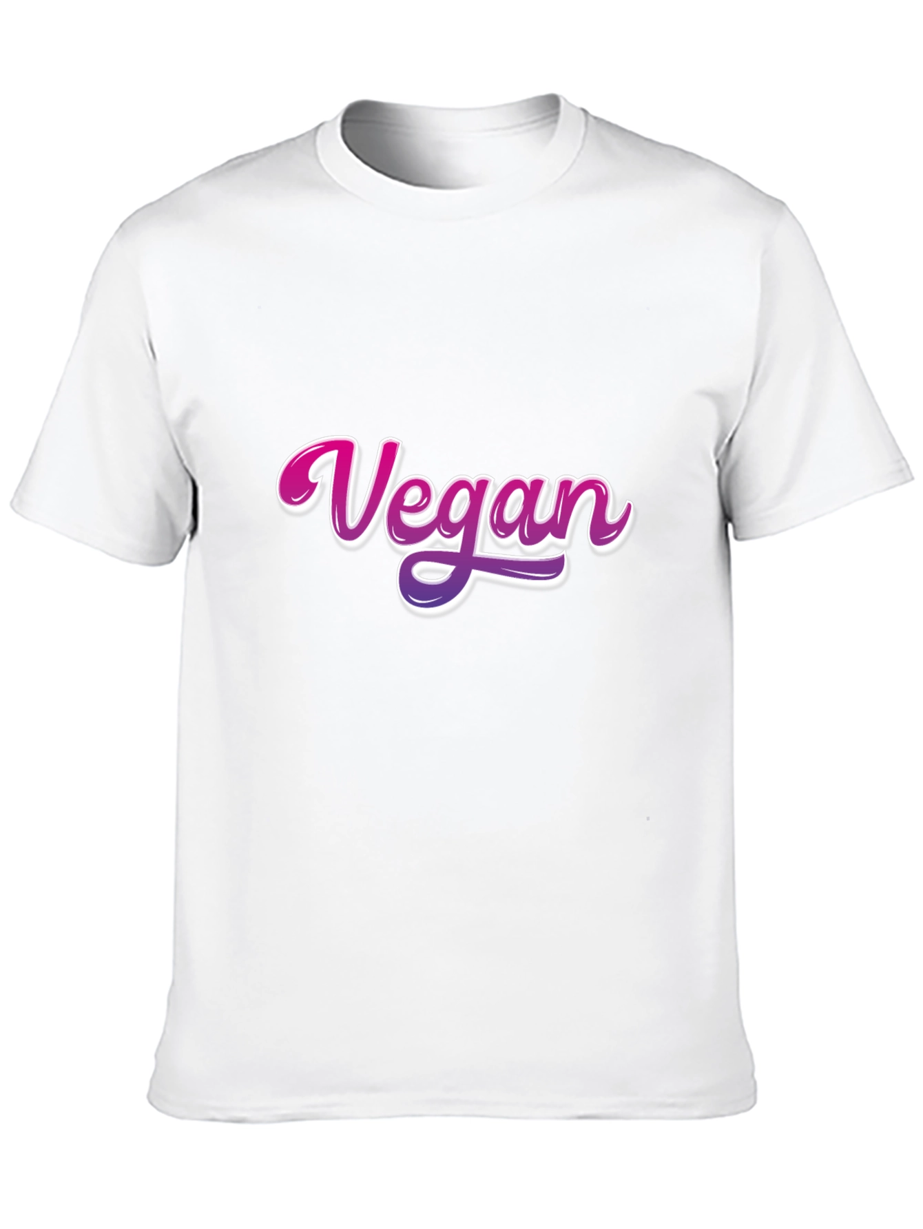 Vegan Graphic Print Black T-Shirt