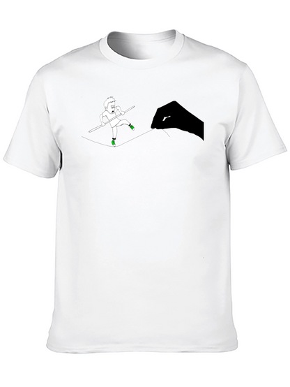Tightrope Walker Graphic Tee - Black