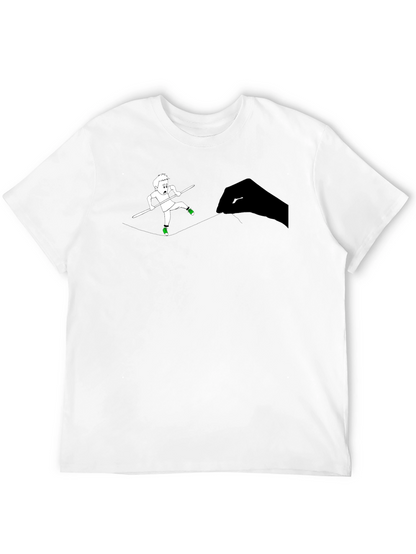 Tightrope Walker Graphic Tee - Black