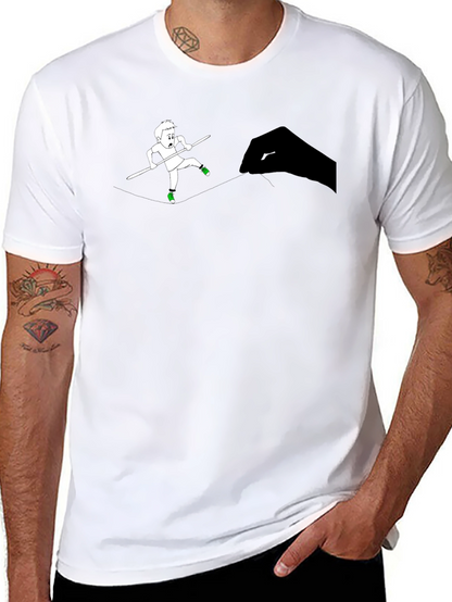 Tightrope Walker Graphic Tee - Black