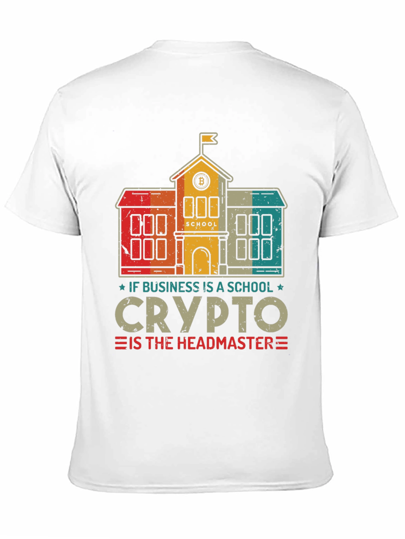 Crypto Headmaster T-Shirt - Business School Bitcoin