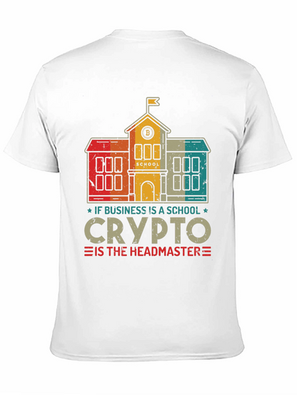 Crypto Headmaster T-Shirt - Business School Bitcoin