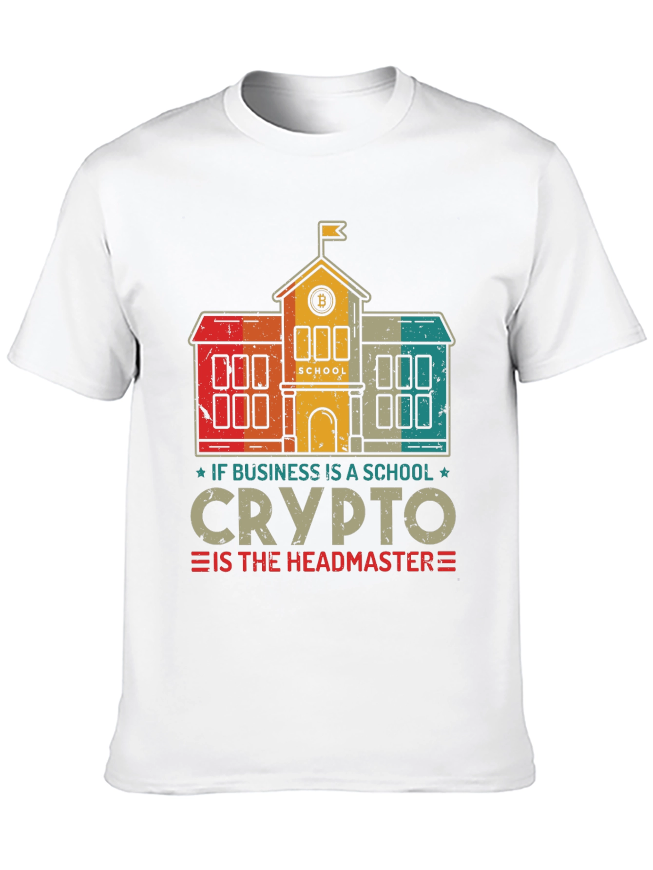 Crypto Headmaster T-Shirt - Business School Bitcoin