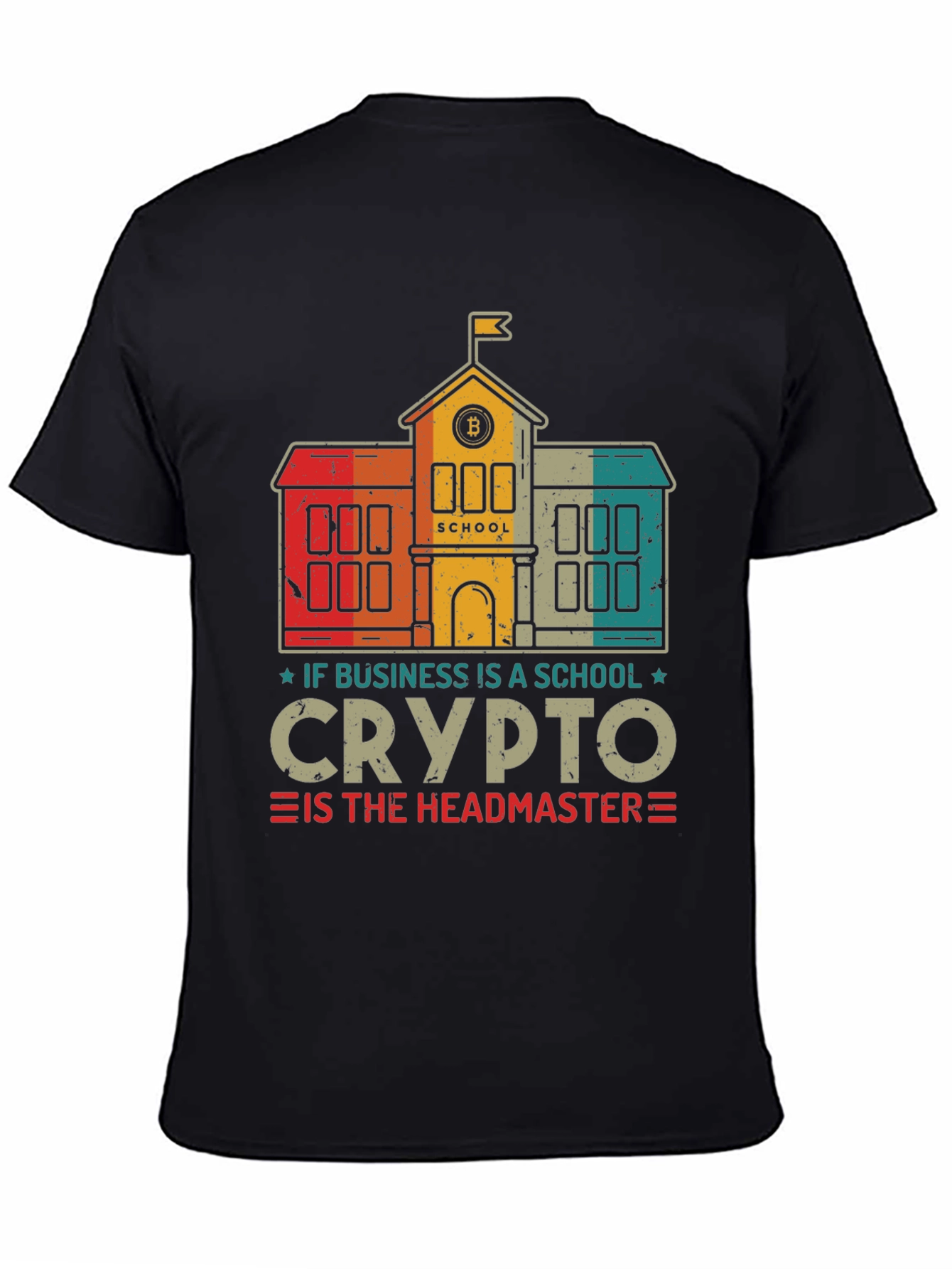 Crypto Headmaster T-Shirt - Business School Bitcoin