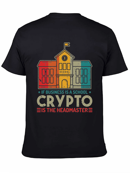 Crypto Headmaster T-Shirt - Business School Bitcoin