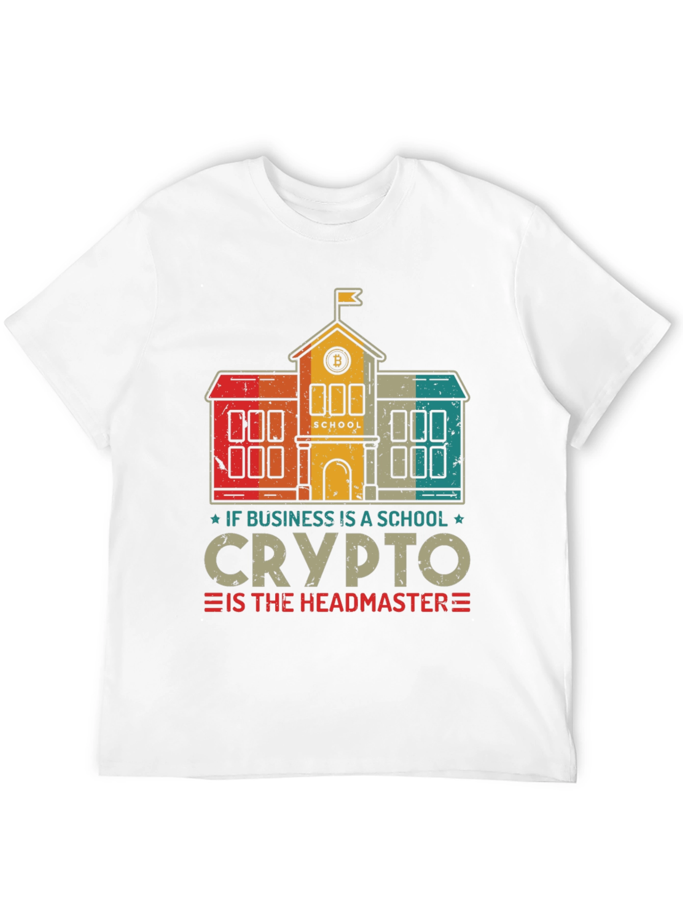 Crypto Headmaster T-Shirt - Business School Bitcoin