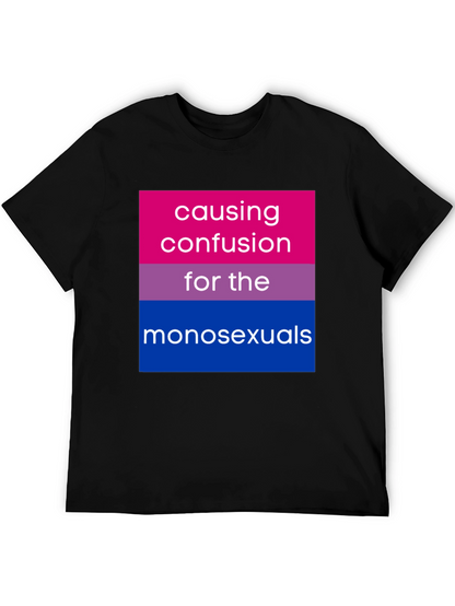 Bisexual Pride T-Shirt - Causing Confusion