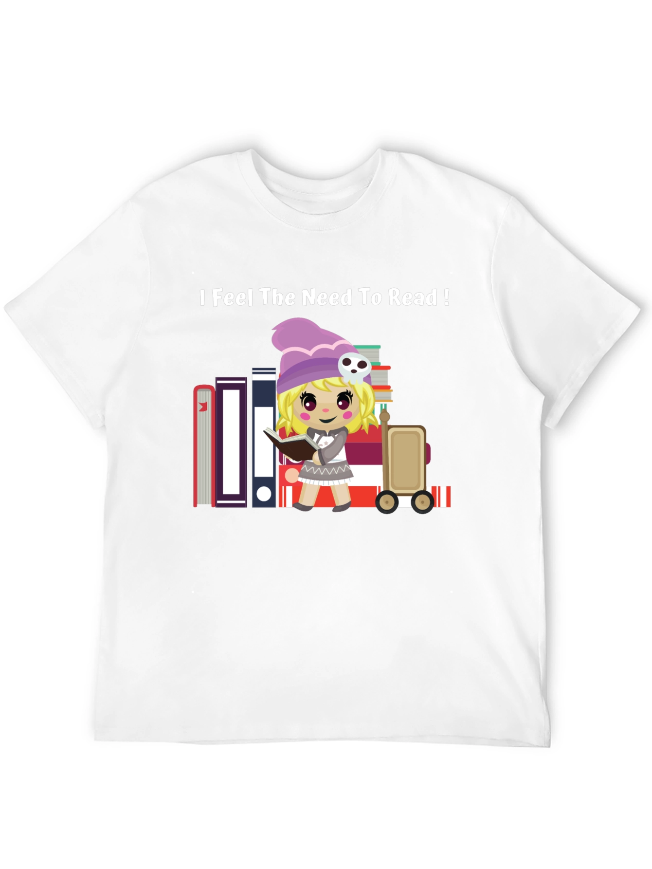 I Feel The Need To Read! T-Shirt