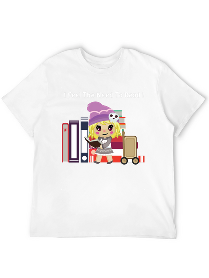 I Feel The Need To Read! T-Shirt