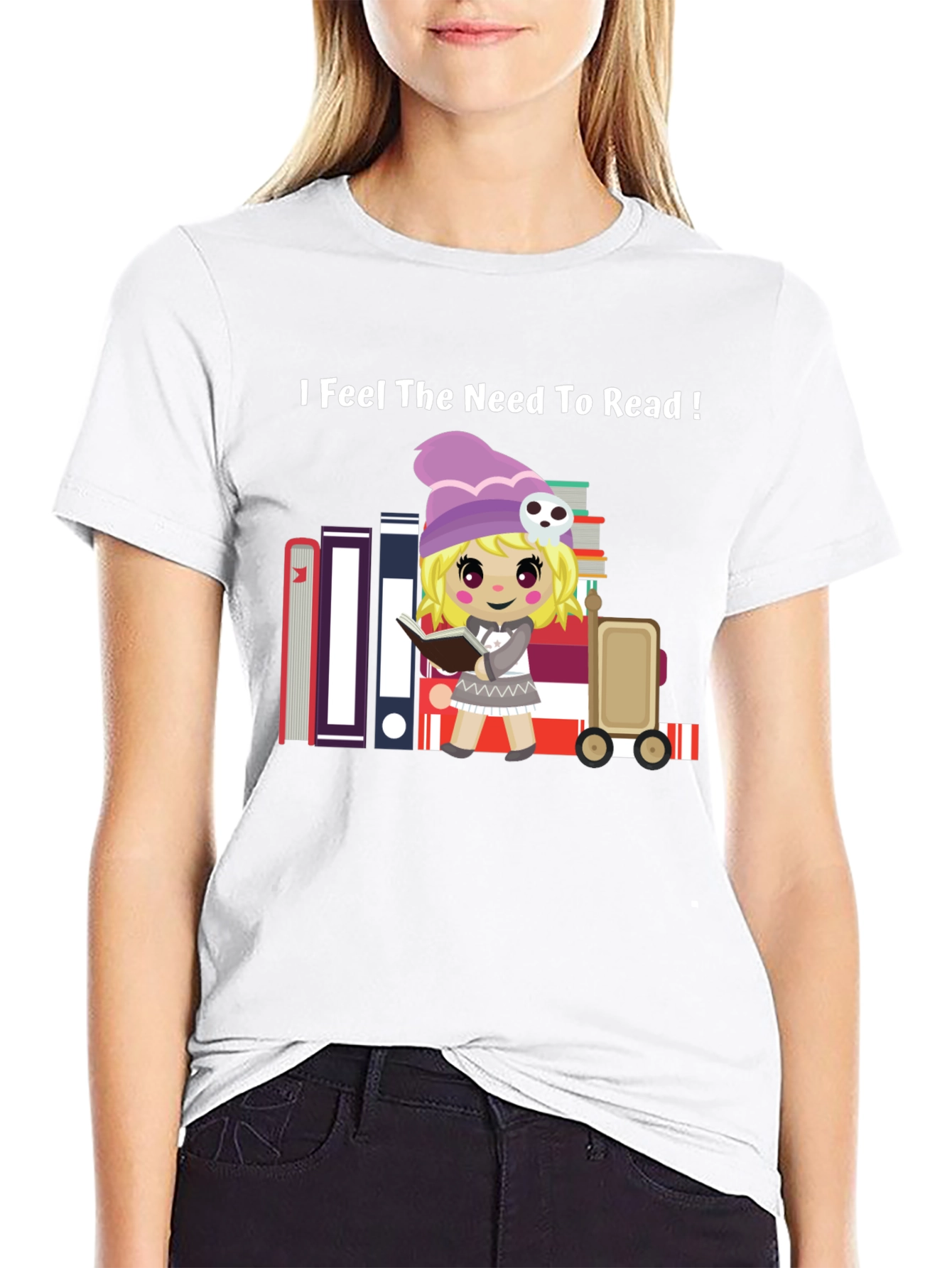 I Feel The Need To Read! T-Shirt