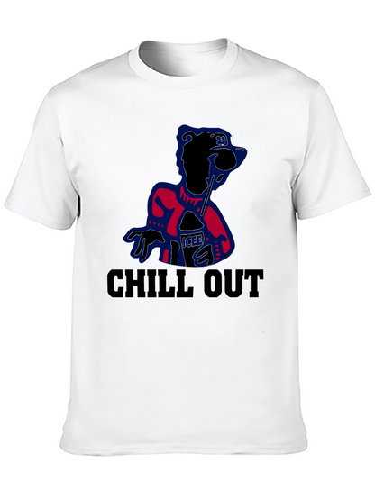 Chill Out Icee Tee - Mens Black Graphic T-Shirt